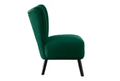 Calista Green Accent Chair -Home Furniture 299940 green fabric chair side 19