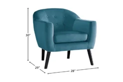 Wynona Blue Accent Chair -Home Furniture 299947 detail 44