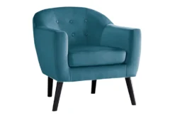 Wynona Blue Accent Chair