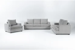 Bonaterra Dove 3 Piece Queen Sleeper Sofa, Loveseat & Chair Set