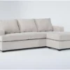 Bonaterra Sand 97" Queen Sleeper Sofa With Reversible Chaise