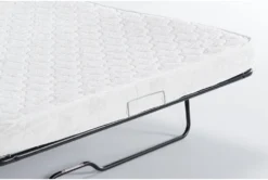 Bonaterra Sand 127" 2 Piece Sectional With Left Arm Facing Queen Sleeper Sofa & Storage Ottoman -Home Furniture 300216 beige fabric living room set detail 45