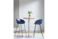 Cece Round Walnut 26" Bar Table 13 Cece Round Walnut 26" Bar Table -Home Furniture 300578 detail 48