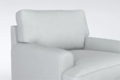 Emerson III 39" Chair/Ottoman Set -Home Furniture 300749 beige fabric chair and ottoman set detail 442