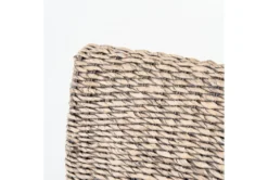 Grey Banana Leaf Counter Stool W/Cushion -Home Furniture 301061 grey cotton counter height stool detail 44