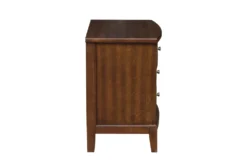 Kensley Cherry Nightstand -Home Furniture 301969 brown wood nightstand side 14