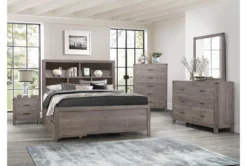 Tatum 6 Drawer Dresser/Mirror -Home Furniture 302137 grey melamine dresser and mirror set room 87