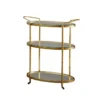 Antique Gold Bar Cart