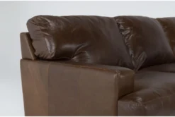 Grisham Leather 68" Loveseat -Home Furniture 302421 brown leather loveseat detail 44