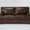 Grisham Leather 68" Loveseat