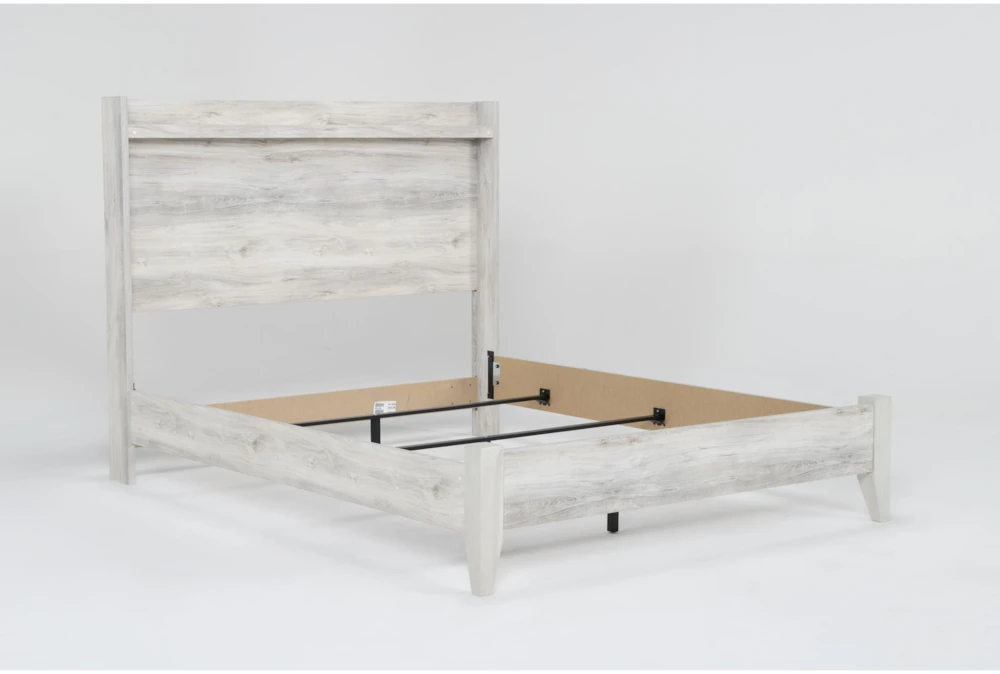 Baylie White Queen Panel Bed 3 Baylie White Queen Panel Bed - Image 3