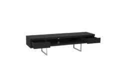 Alvertsone Black 63" Tv Stand -Home Furniture 303996 black mdf media console detail 46
