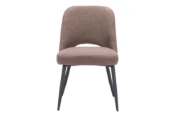 Modern Brown Dining Chair Set Of 2 -Home Furniture 304479 brown metal dining chair detail 45