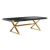 Adeline Black Lacquer 95" Dining Table