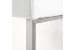 Mark White Stainless Steel Barstool Set Of 2 -Home Furniture 304736 white fabric bar stool detail 45