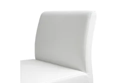 Mark White Stainless Steel Barstool Set Of 2 -Home Furniture 304736 white fabric bar stool detail 46