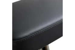 Cam Black On Black Adjustable Steel Barstool -Home Furniture 304768 black fabric bar stool detail 47