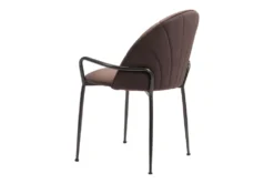 Kevin Dark Brown Dining Chair 13 Kevin Dark Brown Dining Chair -Home Furniture 304858 metal detail 45