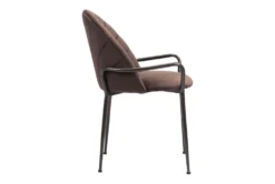 Kevin Dark Brown Dining Chair 14 Kevin Dark Brown Dining Chair -Home Furniture 304858 metal detail 46