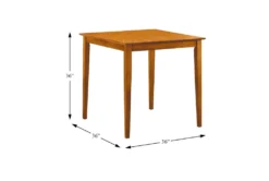 Marcel Natural 36" Counter Set For 4 -Home Furniture 304896 wood detail 45