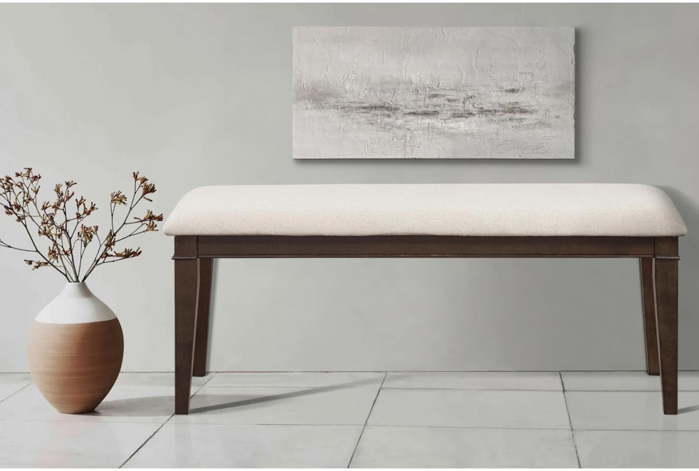 Maynard 48" Dark Brown Bench 5 Maynard 48" Dark Brown Bench - Image 5