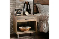 Reku Natural 1-Drawer Nightstand -Home Furniture 304943 room 85