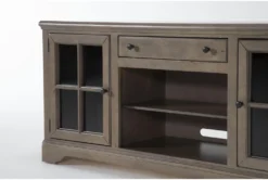 Preston II 70" Tv Stand -Home Furniture 305219 beige wood media console detail 45