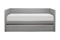 Home Furniture -Home Furniture 305485 grey fabric daybed front 02