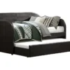 Wichfield Black Twin Daybed With Trundle