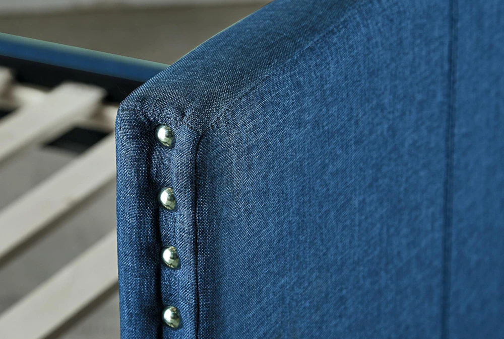 Tulney Blue Twin Upholstered Daybed With Trundle 12 Tulney Blue Twin Upholstered Daybed With Trundle - Image 12