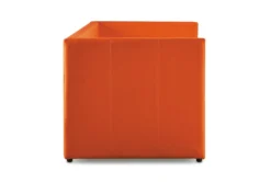 Tulney Orange Twin Upholstered Daybed With Trundle 14 Tulney Orange Twin Upholstered Daybed With Trundle -Home Furniture 305518 orange fabric daybed side 15