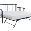 Adalie Navy Twin Metal Daybed With Lift-Up Trundle