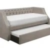 Freya Twin Upholstered Daybed With Trundle