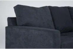 Aramis Midnight Blue 75" Full Sleeper Sofa 11 Aramis Midnight Blue 75" Full Sleeper Sofa -Home Furniture 305964 blue fabric sleeper detail 45