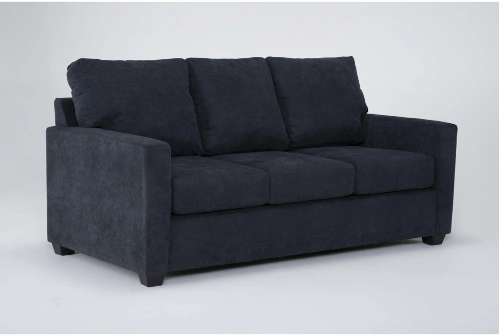 Aramis Midnight Blue 75" Full Sleeper Sofa 2 Aramis Midnight Blue 75" Full Sleeper Sofa - Image 2