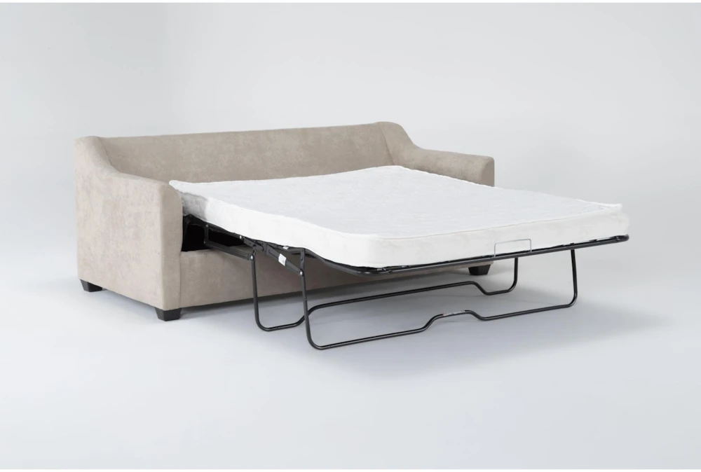 Porthos Cream 72" Full Sleeper Sofa 3 Porthos Cream 72" Full Sleeper Sofa - Image 3
