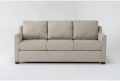 Porthos Cream 80" Queen Sleeper Sofa