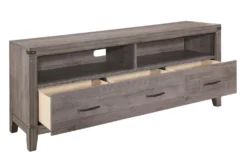 Ellsworth 66" Tv Stand 8 Ellsworth 66" Tv Stand -Home Furniture 306165 grey wood media console detail 44