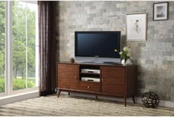 Fargo 64" Tv Stand -Home Furniture 306169 brown wood media console room 85