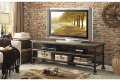 Bennie 65" Tv Stand -Home Furniture 306182 brown wood media console room 85
