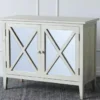 Antique White Reclaimed Pine 2 Door Sideboard