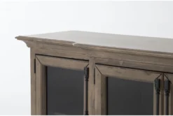 Salisbury 74" Tv Stand -Home Furniture 307430 beige wood media console detail 45