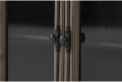 Salisbury 74" Tv Stand -Home Furniture 307430 beige wood media console detail 46