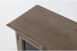 Salisbury 74" Tv Stand -Home Furniture 307430 beige wood media console detail 47