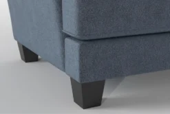Elijah II 100" Sofa/Loveseat/Chair Set -Home Furniture 307439 blue fabric living room set detail 44