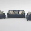 Elijah II 100" Sofa/Loveseat/Chair Set