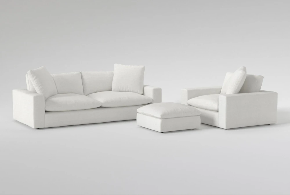 Utopia Foam 96" Sofa/Chair/Ottoman Set 2 Utopia Foam 96" Sofa/Chair/Ottoman Set - Image 2