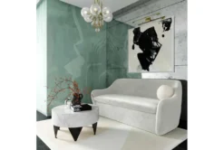 Layne Light Grey Velvet 65" Loveseat -Home Furniture 308730 grey fabric settee room 85