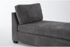 Bonaterra Charcoal Daybed -Home Furniture 309645 grey fabric daybed detail 45