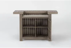 Malaga Outdoor Bar -Home Furniture 309713 grey wood bar cabinet side 20